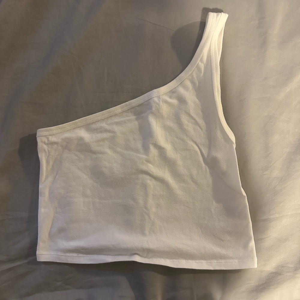 American Eagle One Shoulder Cropped Tank